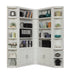 Parker House Catalina 5 Piece Corner Library Wall