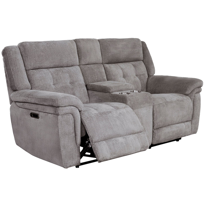 Parker Living Richland - Bristol Grey Power Reclining Sofa and Loveseat