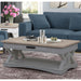 Parker House Americana Modern Cocktail Table with 2 Chairside Tables