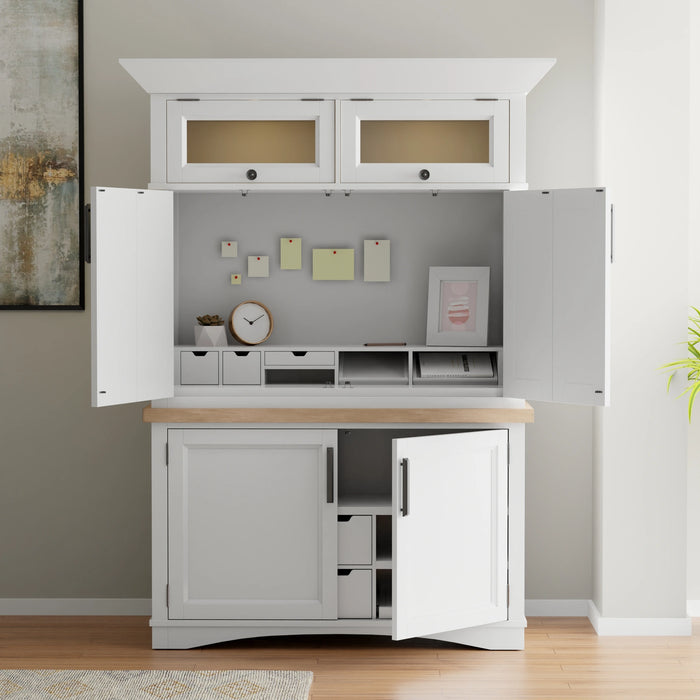 Parker House Americana Modern Workstation with LED Light