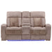 Parker Living Equinox Power Reclining Console Loveseat