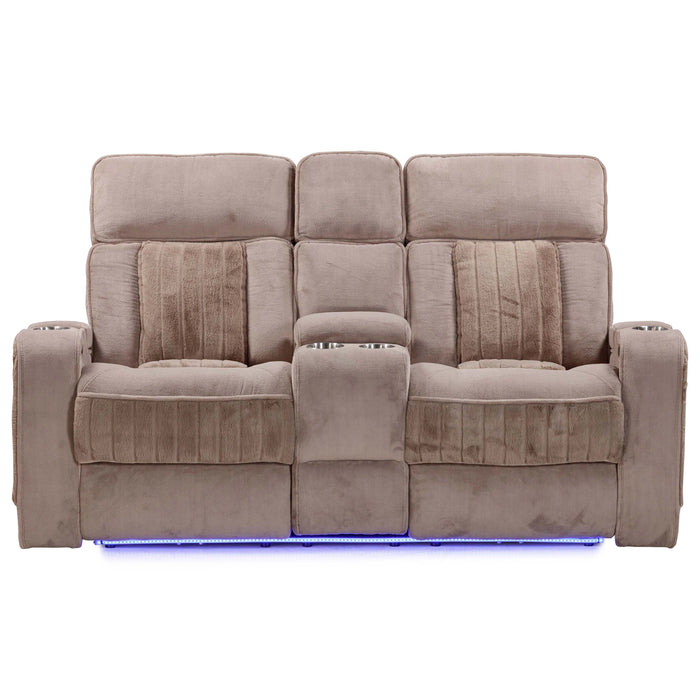 Parker Living Equinox Power Reclining Sofa Loveseat and Recliner