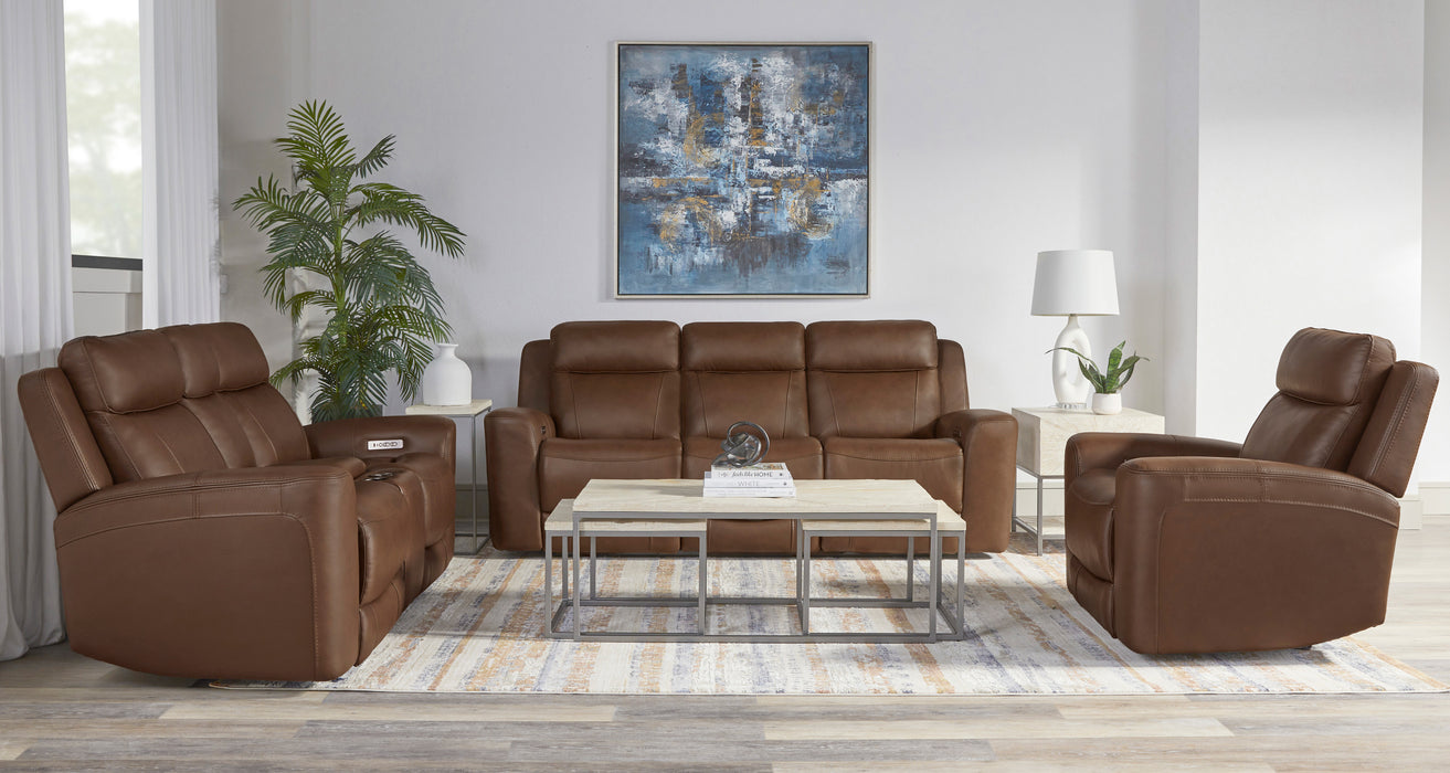 Parker Living Calgary Power Console Loveseat P2