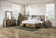 Oakridge Bed Brown & Grey - Visions in Furniture (La Mirada, CA)