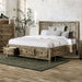 Oakridge Bed Brown & Grey - Visions in Furniture (La Mirada, CA)