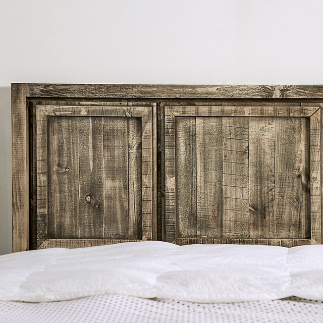 Oakridge Bed Brown & Grey - Visions in Furniture (La Mirada, CA)