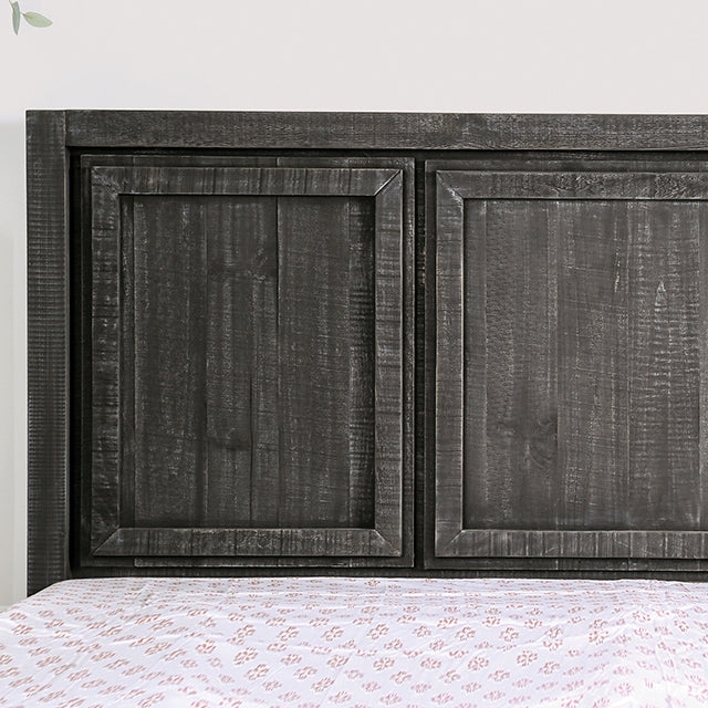 Oakridge Bed Brown & Grey - Visions in Furniture (La Mirada, CA)