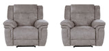 Parker Living Richland - Bristol Grey Power Recliner Two Pack