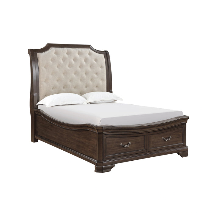 LYNDHURST 6''6" / 6''0" K HEADBOARD- WALNUT