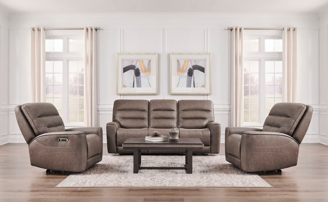 Parker Living Lawson - Sydney Brunette Zero Gravity Power Reclining Sofa and 2 Recliners