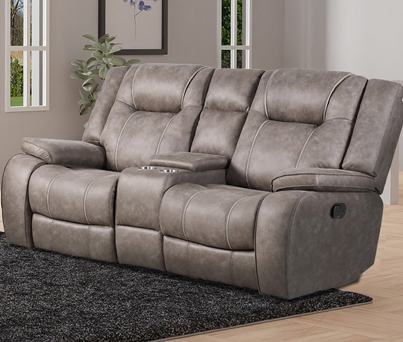 Parker Living Blake - Desert Taupe Reclining Console Loveseat