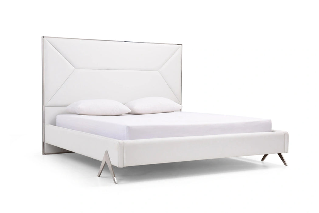Candid Modern White Bedroom Set