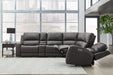 Parker Living Belmont 6 Piece Zero Gravity Power Reclining Sectional with Power Adjustable Headrests