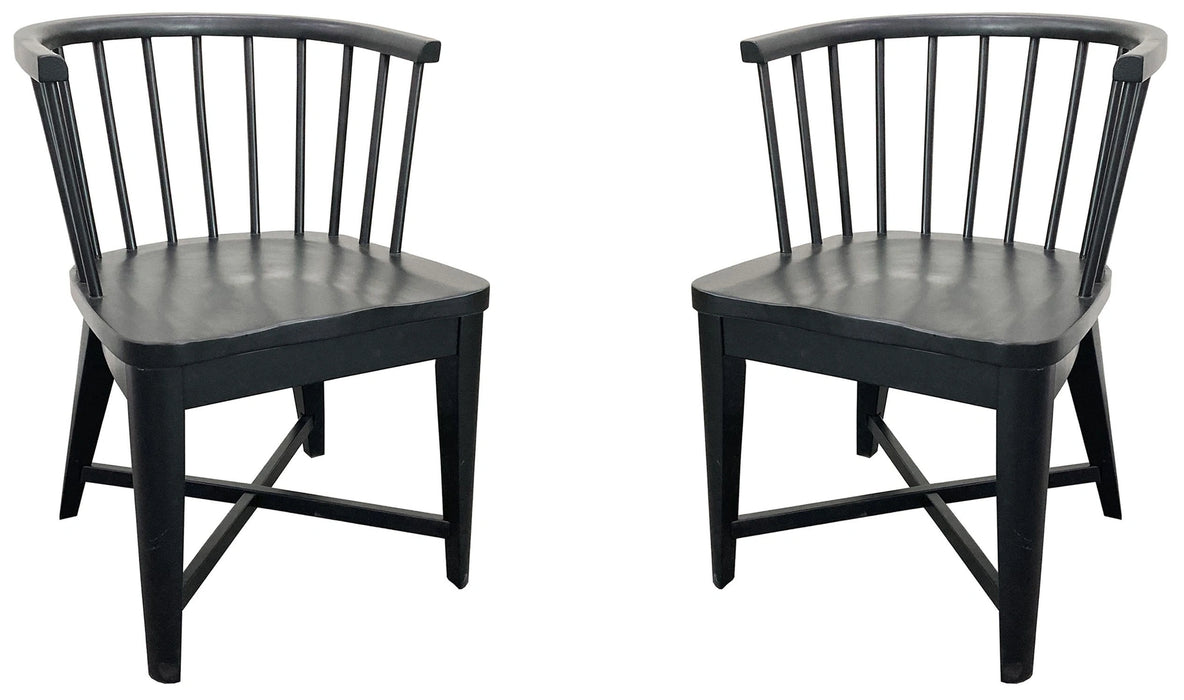 Parker House Americana Modern Dining Barrel Dining Chair Two Pack