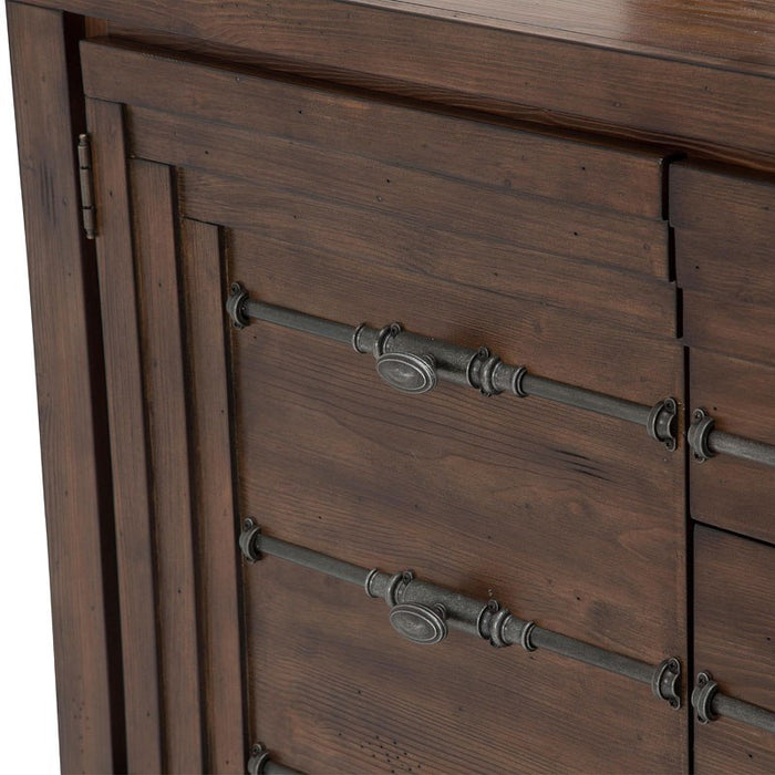 Aico Carrollton Sideboard in Rustic Ranch - Visions in Furniture (La Mirada, CA)