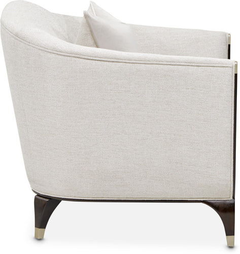 AICO Paris Chic Matching Chair Cremini in Espresso - Visions in Furniture (La Mirada, CA)