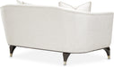 AICO Paris Chic Loveseat Cremini in Espresso - Visions in Furniture (La Mirada, CA)