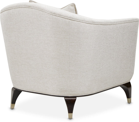 AICO Paris Chic Matching Chair Cremini in Espresso - Visions in Furniture (La Mirada, CA)