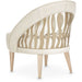 AICO La Rachelle Flame Chair Gold Rush in Medium Champagne - Visions in Furniture (La Mirada, CA)