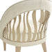 AICO La Rachelle Flame Chair Gold Rush in Medium Champagne - Visions in Furniture (La Mirada, CA)
