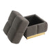 Aileen Storage Stool - Visions in Furniture (La Mirada, CA)
