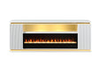 Medea 71" TV Stand w/ Electric Fire Place - Visions in Furniture (La Mirada, CA)