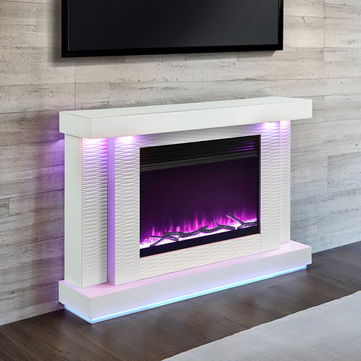 Dorrit 55" Electric Fire Place - Visions in Furniture (La Mirada, CA)