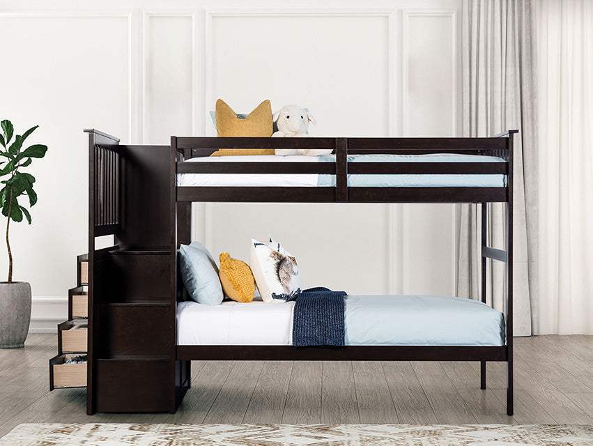 Ontario Twin/Twin Bunk Bed - Visions in Furniture (La Mirada, CA)