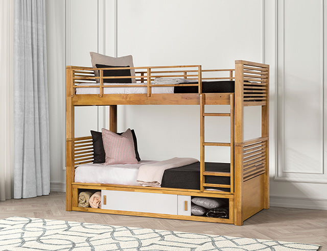 Richland Twin/Twin Bunk Bed - Visions in Furniture (La Mirada, CA)