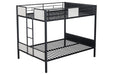 Molton Full/Full Metal Bunkbed - Visions in Furniture (La Mirada, CA)