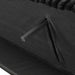 Villeneuve Futon Sofa Bed Black, Pink, & Grey - Visions in Furniture (La Mirada, CA)