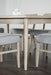Keynes 7 Pc Dining Table Set - Visions in Furniture (La Mirada, CA)