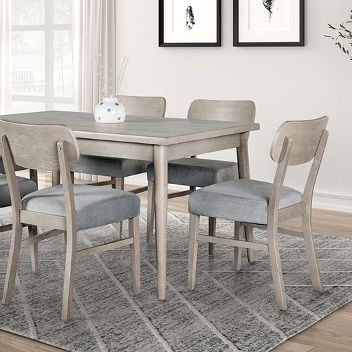 Keynes 7 Pc Dining Table Set - Visions in Furniture (La Mirada, CA)