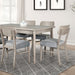 Keynes 7 Pc Dining Table Set - Visions in Furniture (La Mirada, CA)