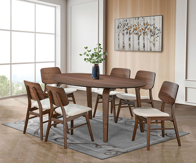 Narvik 7 Pc Dining Table Set - Visions in Furniture (La Mirada, CA)