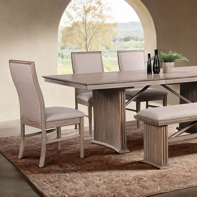 Ellesmere 6 Pc Dining Table Set - Visions in Furniture (La Mirada, CA)
