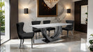 Portanova 7 Pc Dining Table Set - Visions in Furniture (La Mirada, CA)