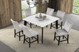 Sabro 5 Pc Counter Ht Table Set - Visions in Furniture (La Mirada, CA)