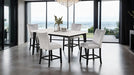 Sabro 5 Pc Counter Ht Table Set - Visions in Furniture (La Mirada, CA)