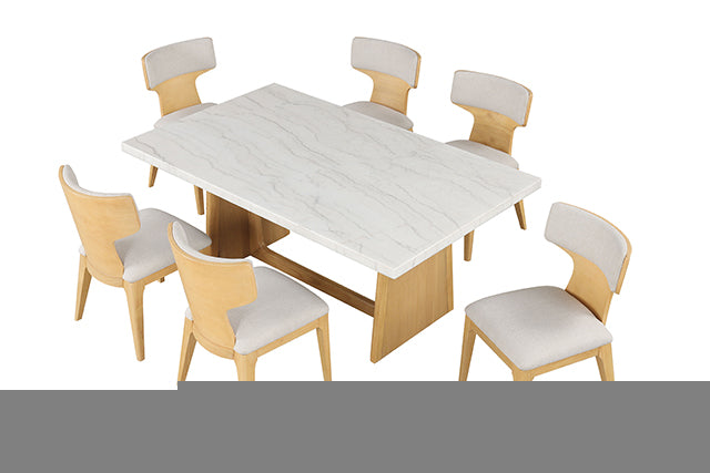 Caerwys 7 Pc Dining Table Set