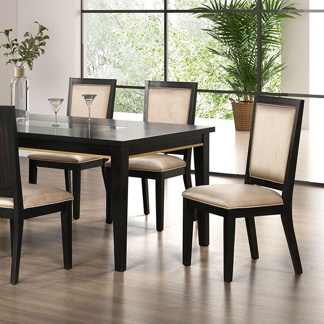 Kenyada 7 Pc Dining Table Set - Visions in Furniture (La Mirada, CA)