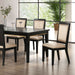 Kenyada 7 Pc Dining Table Set - Visions in Furniture (La Mirada, CA)