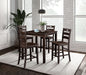 Lubbock 5 Pc. Counter Ht. Table Set - Visions in Furniture (La Mirada, CA)