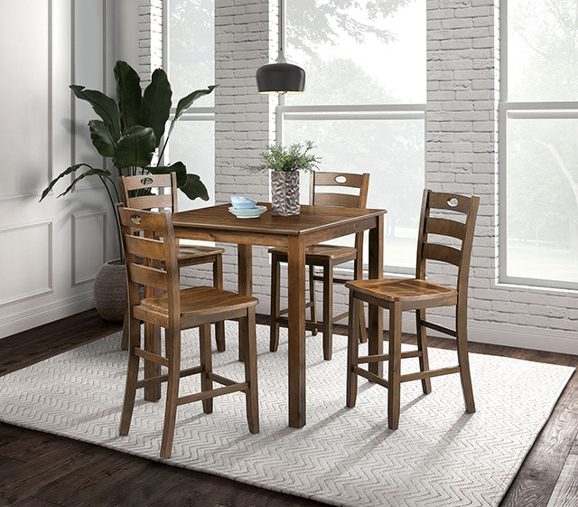 Lubbock 5 Pc. Counter Ht. Table Set - Visions in Furniture (La Mirada, CA)
