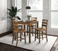 Lubbock 5 Pc. Counter Ht. Table Set - Visions in Furniture (La Mirada, CA)