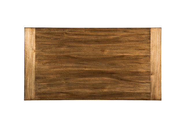 Losone Dining Table Set with Bench Rustic - Visions in Furniture (La Mirada, CA)