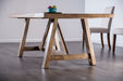 Losone Dining Table Set with Bench Rustic - Visions in Furniture (La Mirada, CA)