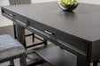 Potton 7 Pc Counter Ht Table Set - Visions in Furniture (La Mirada, CA)