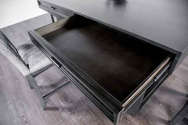 Potton 7 Pc Counter Ht Table Set - Visions in Furniture (La Mirada, CA)