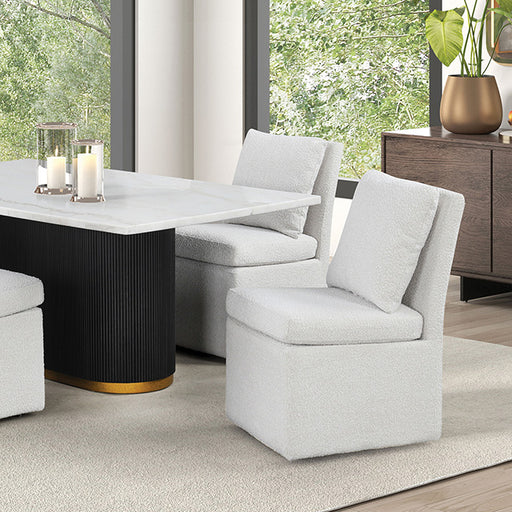 Morges 5 Pc Dining Table Set Black - Visions in Furniture (La Mirada, CA)